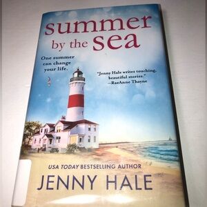 Summer by the Sea Novel by Jenny Hale, Hardcover, EUC,332 pages, pet/smoke free